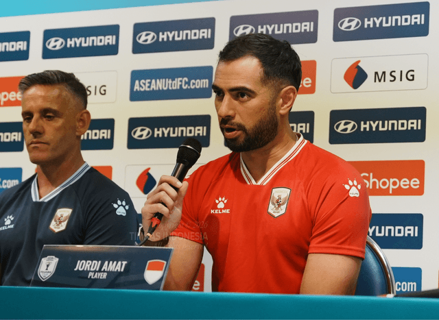 Jordi Amat Bidik Kemenangan Kedua Timnas di ASEAN Championship 2026