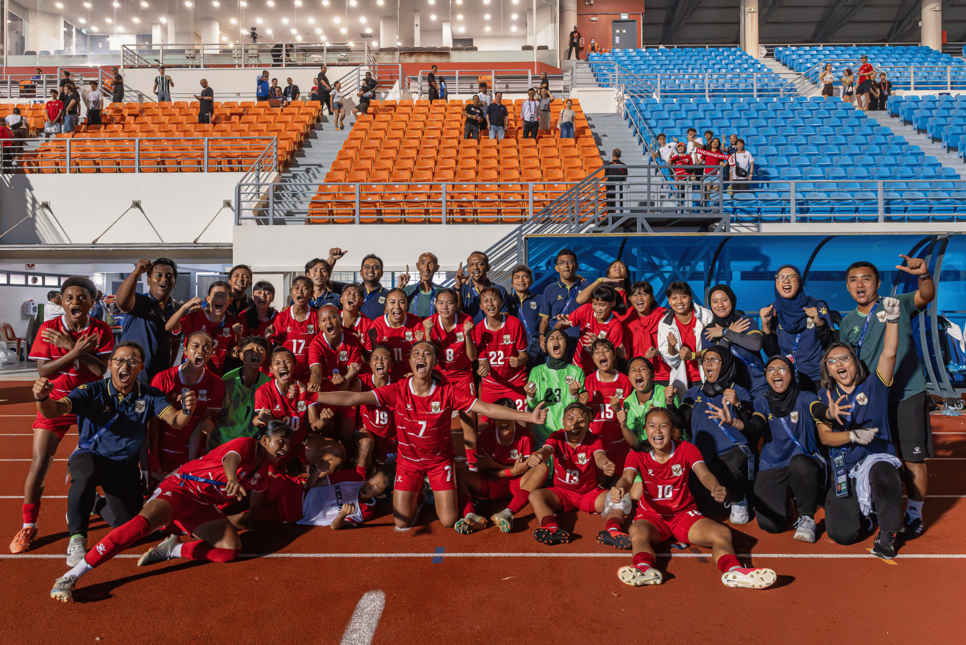 Timnas Putri U-17 Lolos ke Piala Asia 2027 Usai Kalahkan Singapura 5-0