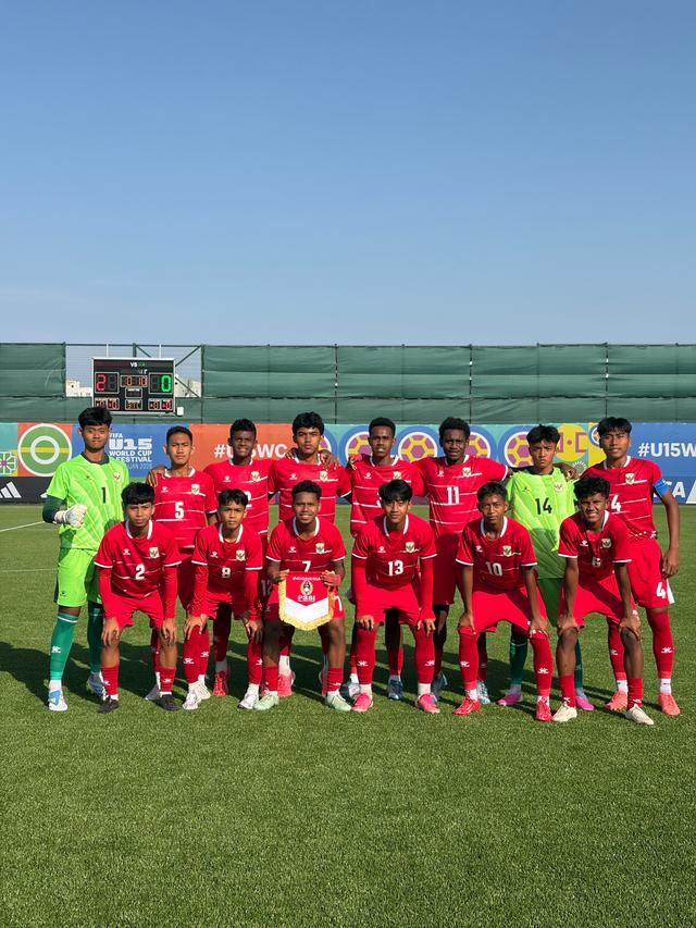 Timnas U-15 Buka FIFA U-15 World Cup and Festival dengan Kemenangan 1-7 atas Fiji