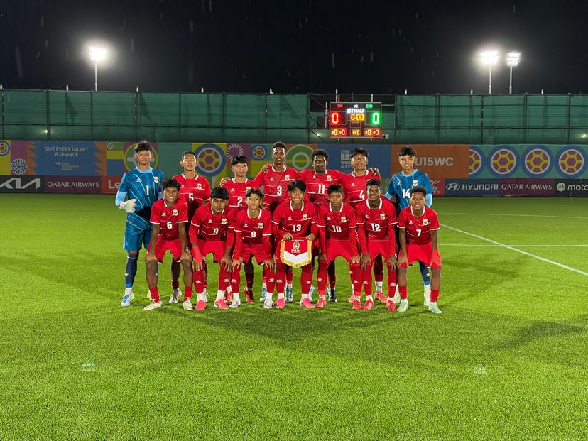 Timnas Indonesia U-15 Imbang 1-1 dengan Bangladesh